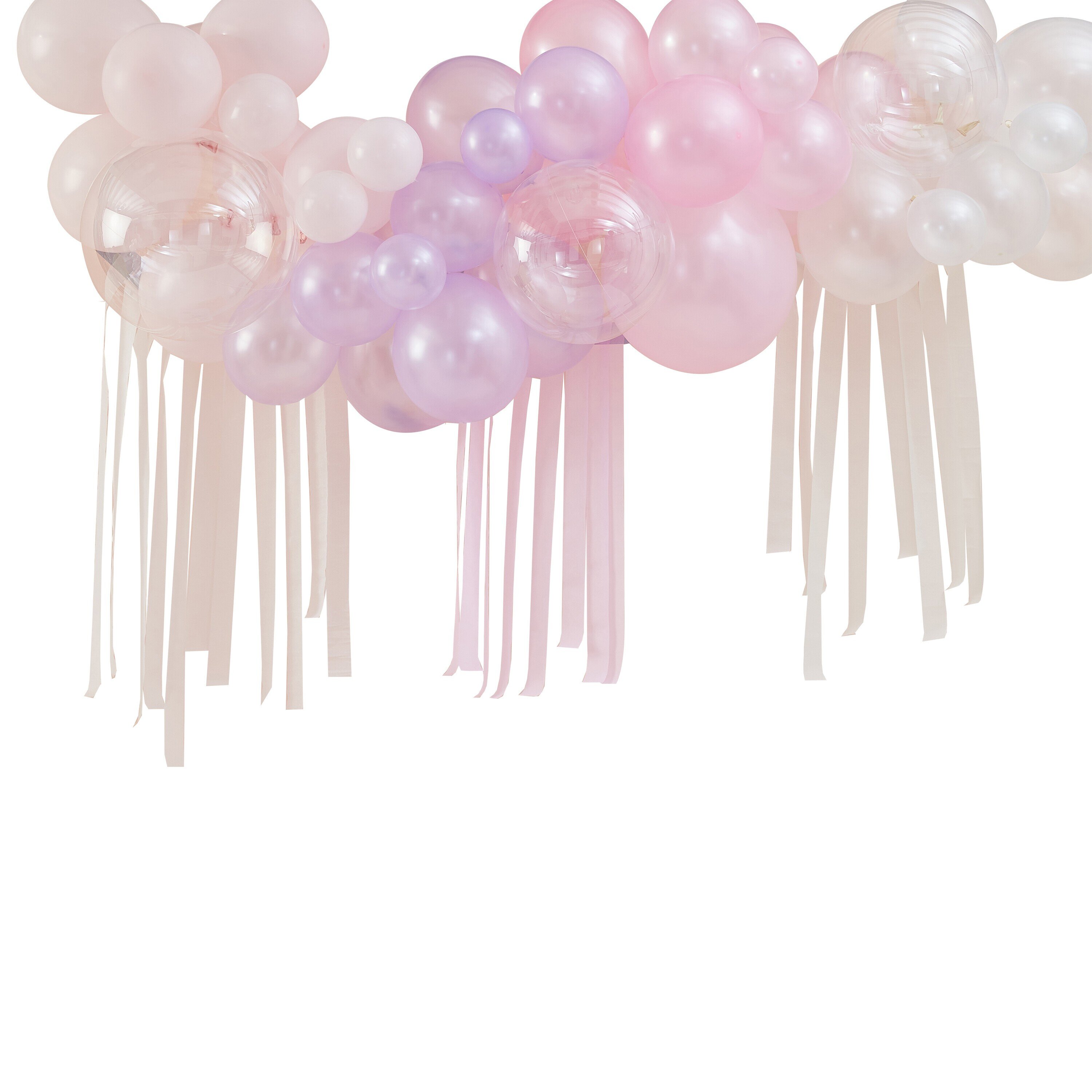 DIY Ballonnenboog - Pastel, Parelmoer & Ivoor