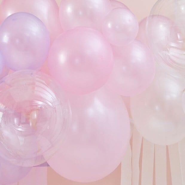 DIY Ballonnenboog - Pastel, Parelmoer & Ivoor