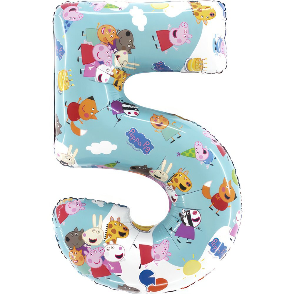 Peppa Pig Cijferballon 5