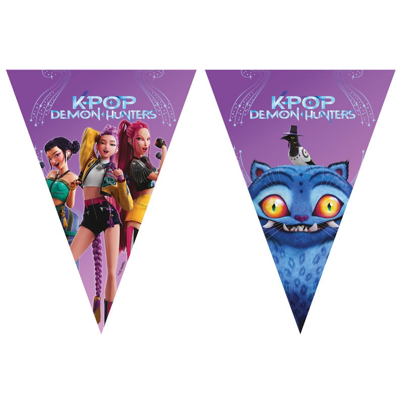 K-Pop Vlaggenlijn van papier 230 cm