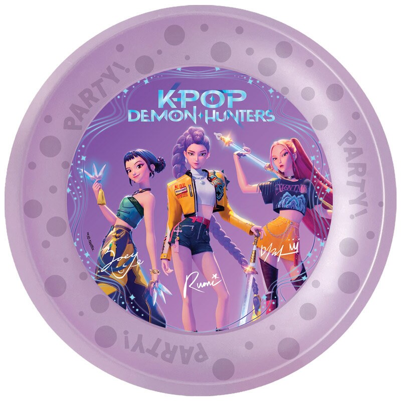 K-Pop Borden van kunststof 21 cm 4 stuks