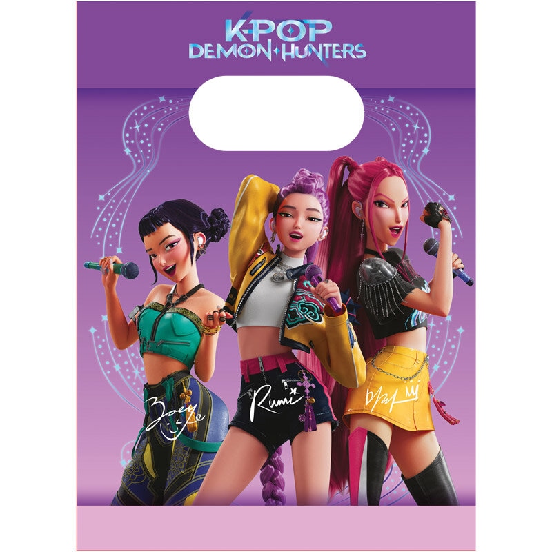 K-Pop Uitdeelzakjes van papier 4 stuks