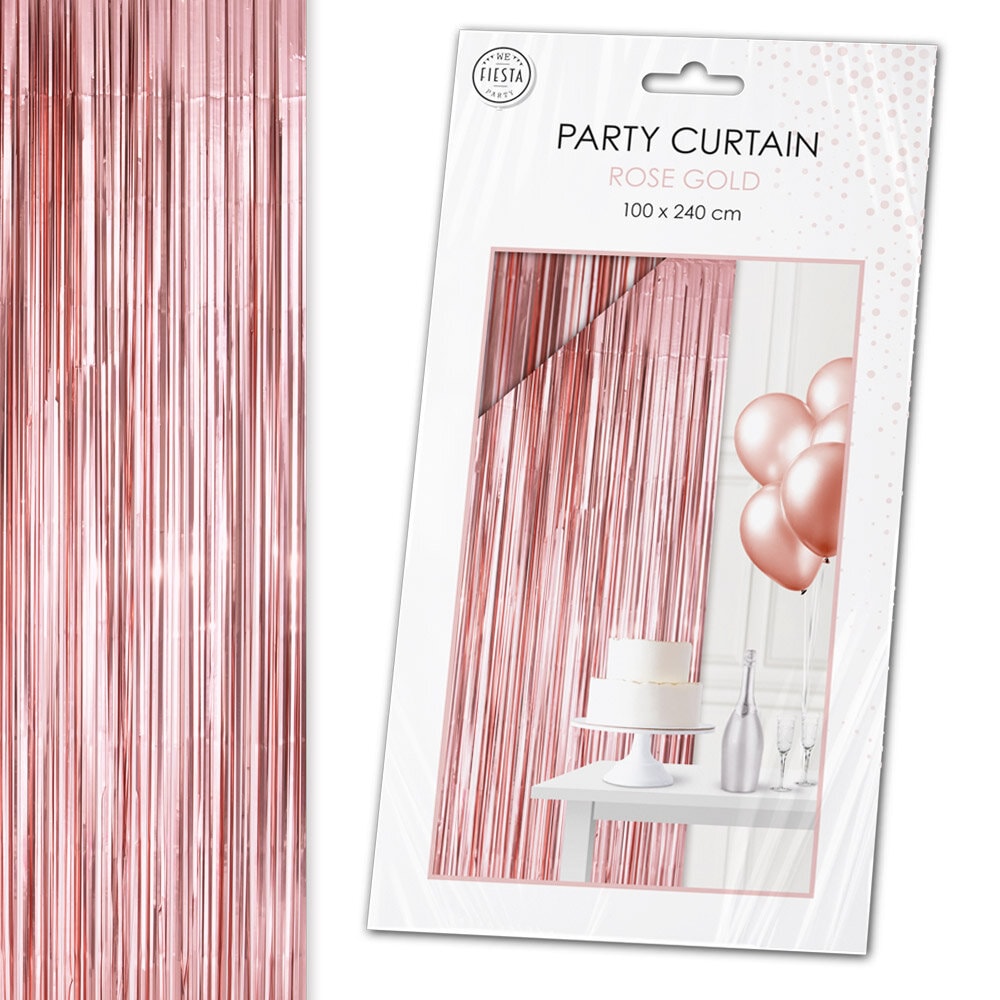 Backdrop Deurgordijnen Roségoud 100 x 240 cm