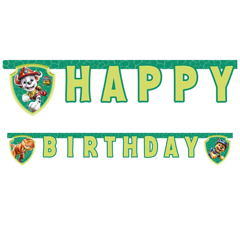 Paw Patrol Dino Movie Slinger Happy Birthday