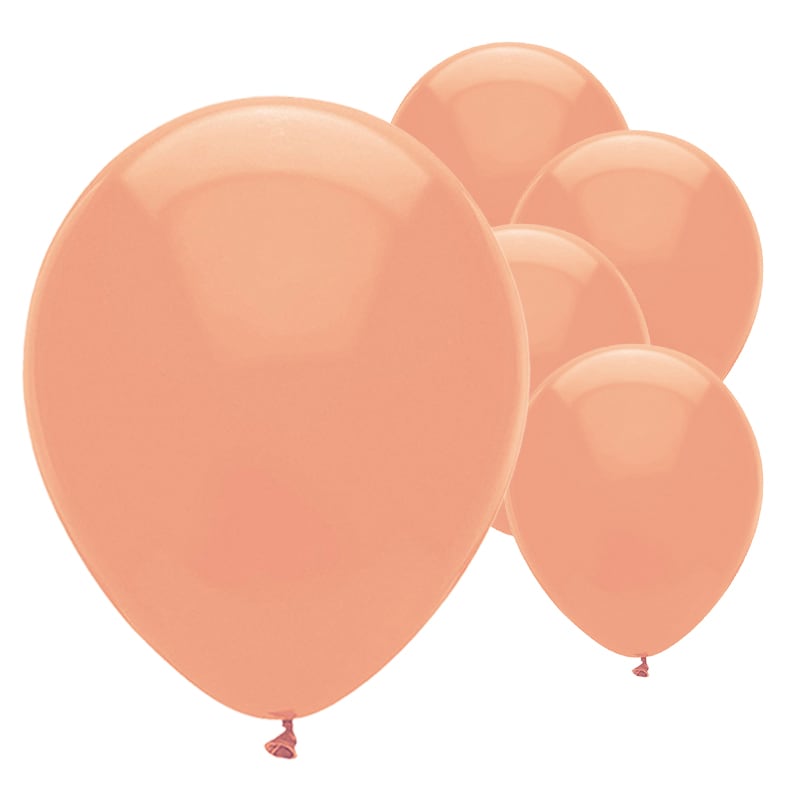 Ballonnen - Perzik 10 stuks