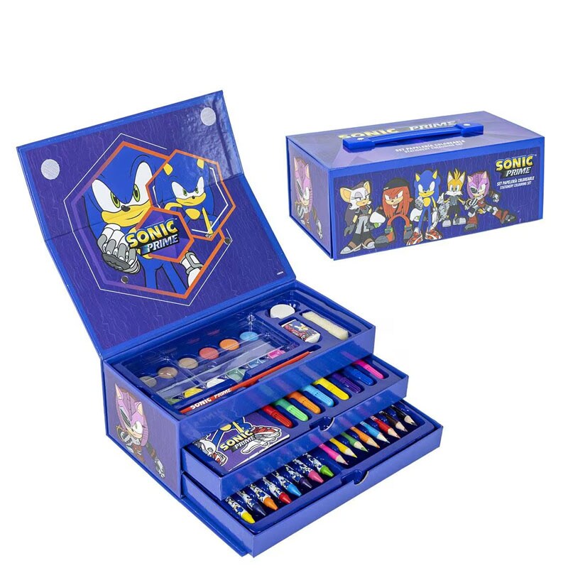 Sonic Prime - Tekenen & Schilderset