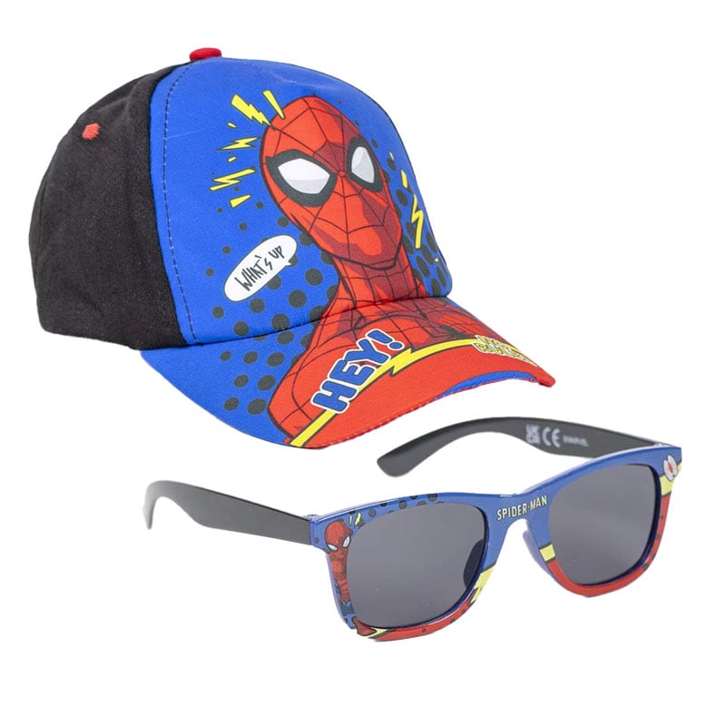 Spiderman - Pet en zonnebril voor kinderen