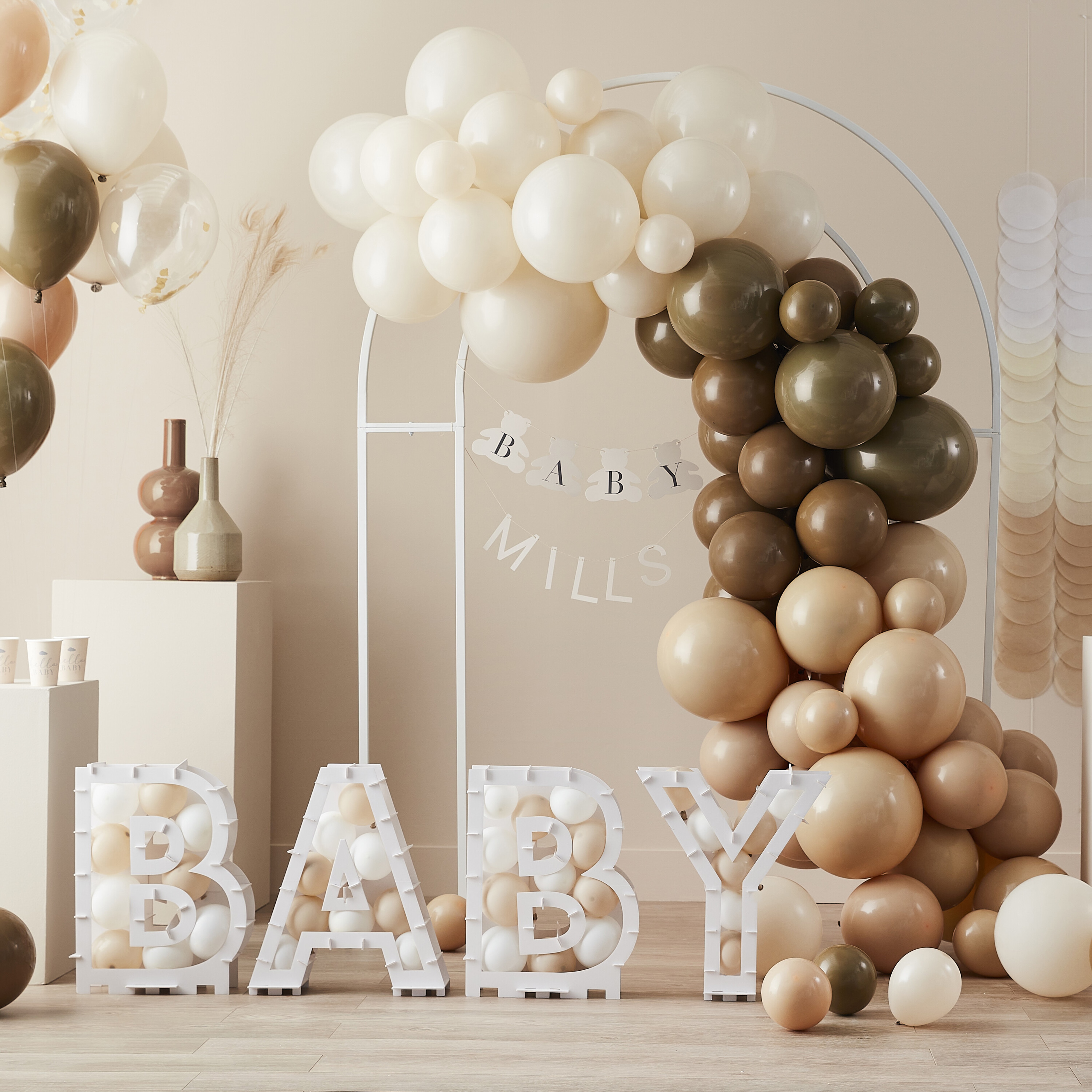 Teddy Bear Babyshower - Ballonboeket