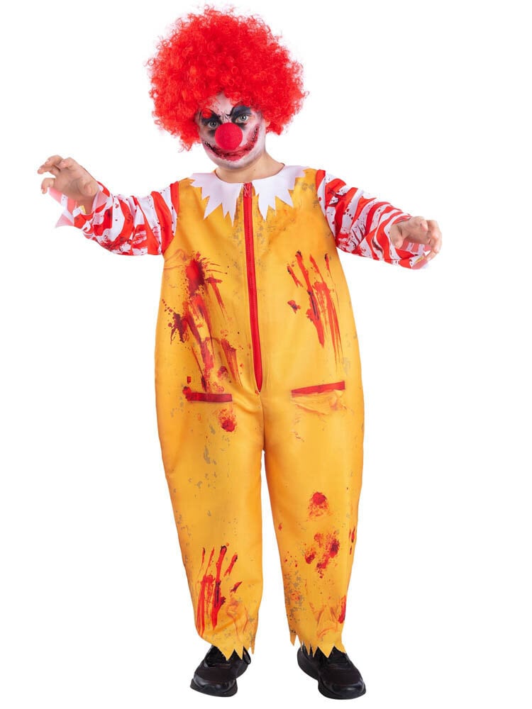 Zombie Clown Kostuum 7-9 jaar