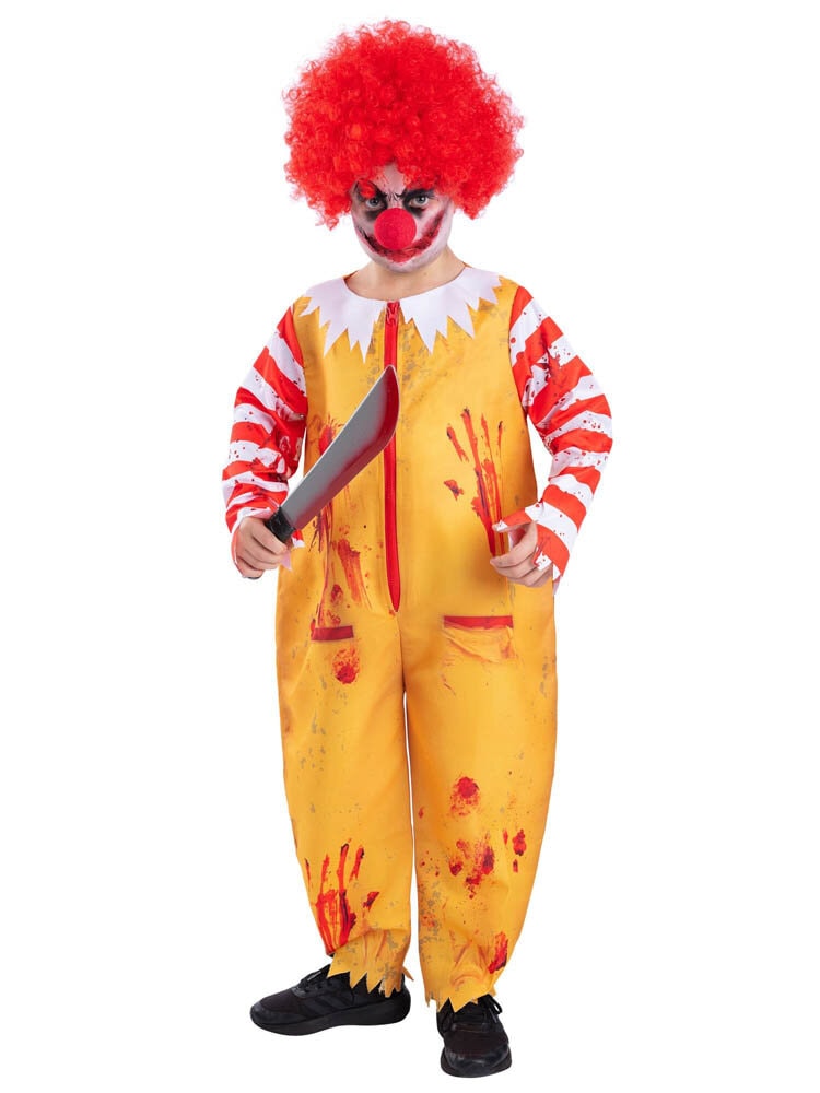 Zombie Clown Kostuum 10-12 jaar